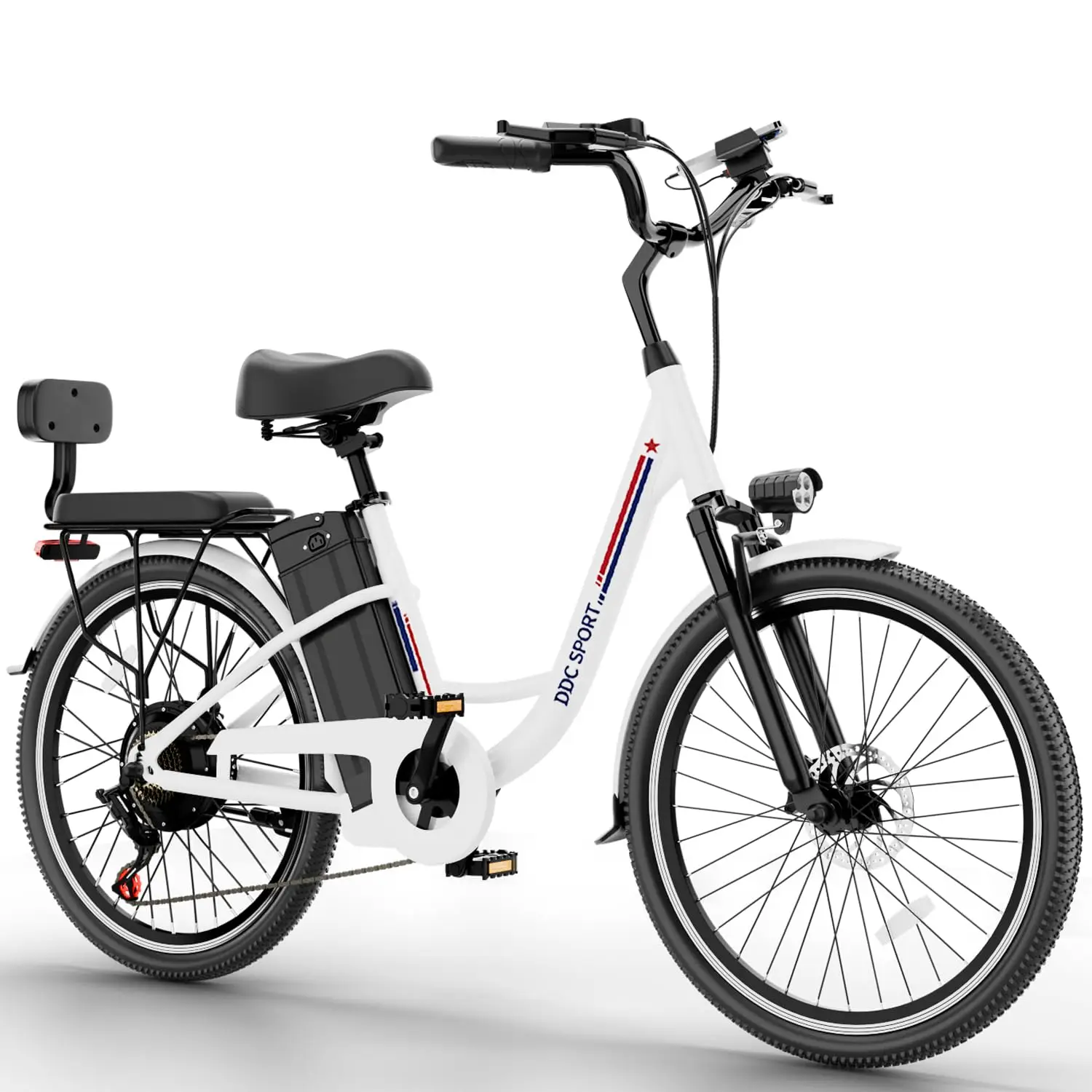 

Электрический велосипед 24 дюйма для взрослых, понижающий электровелосипед мощностью 500 Вт, электронный велосипед диапазона 40 миль, до 20 миль в час, 7 скоростей, 48 В, 20 Ач, по индивидуальному заказу