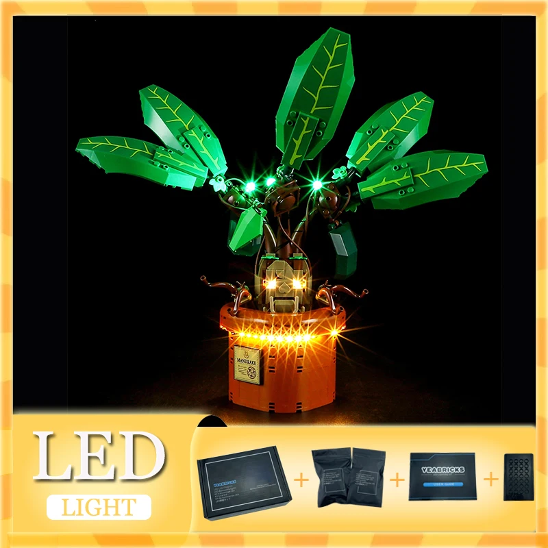 DIY LED Light Kit For LEGO 76433 Mandrake Buillding Brick Gift (Only LED Light,Without Blocks Model)