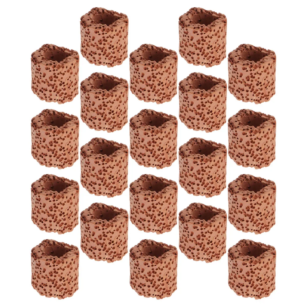 

20 Pcs Ceramic Plant Fixed Rings for Aquarium Fish Tank Water Grass Fresh Salt Water Durable Planting Tool Pet Supplies Filter