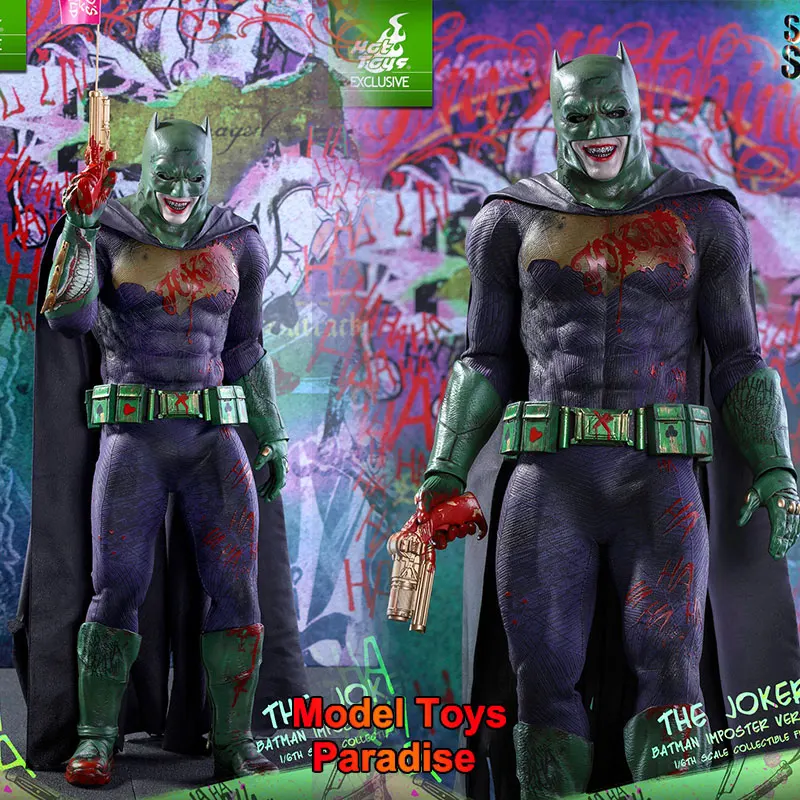 HOTTOYS HT MMS384 1/6 Men Soldier Fake Batman Suicide Squad Super Villain Full Set 12'' Action Figure Collectible Fans Gifts