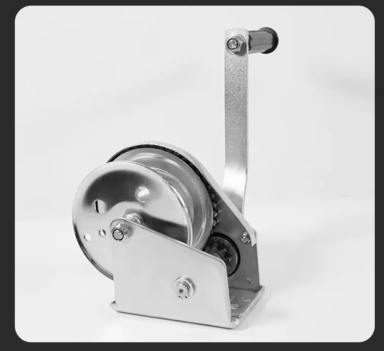 YJQ hand winch 304 stainless steel two-way self-locking small manual winch lifting and traction