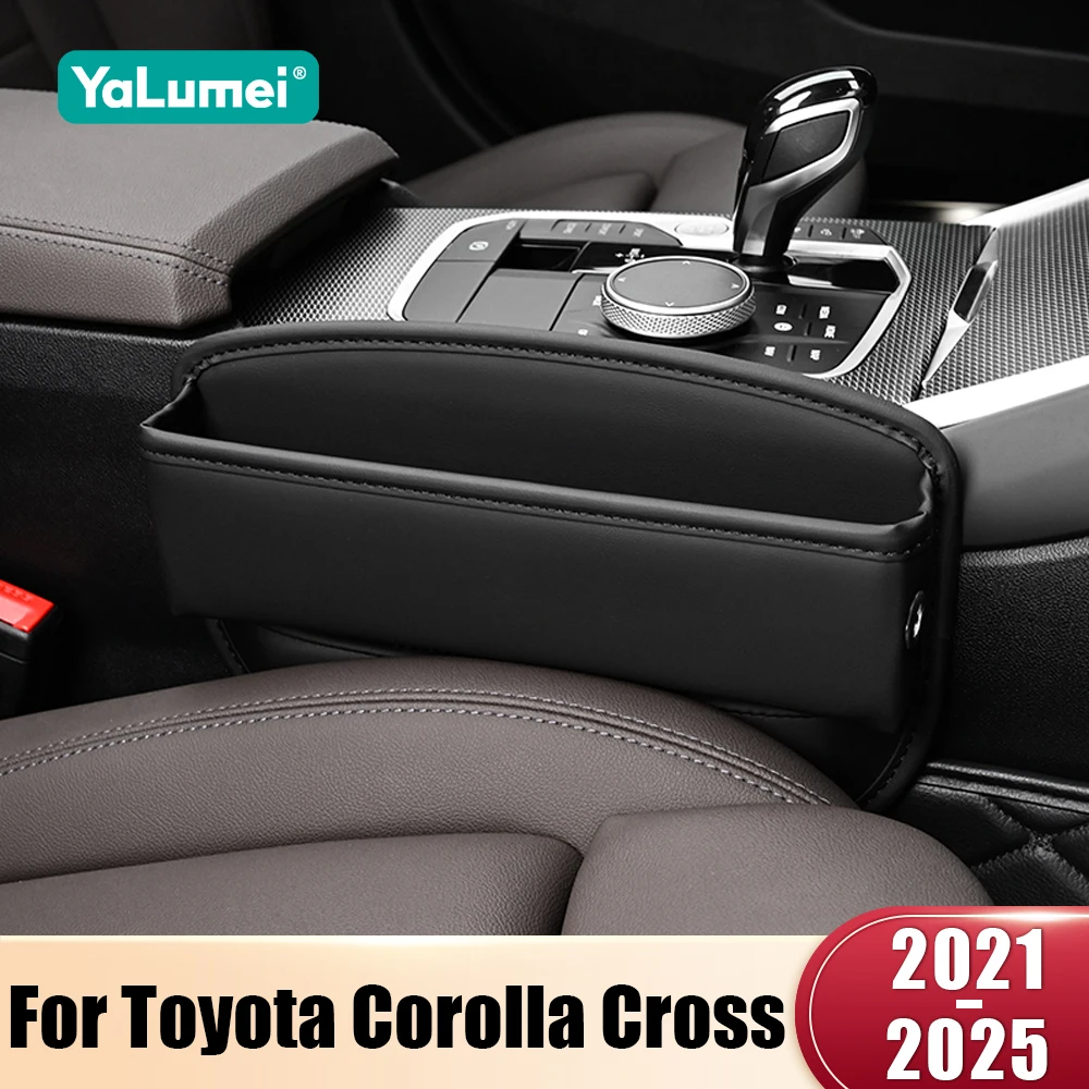 Für Toyota Corolla Cross XG10 2021 2022 2023 2024 2025 Hybrid Auto Sitz Spalt Lücke Organizer Auslaufsicher Lagerung box Fach