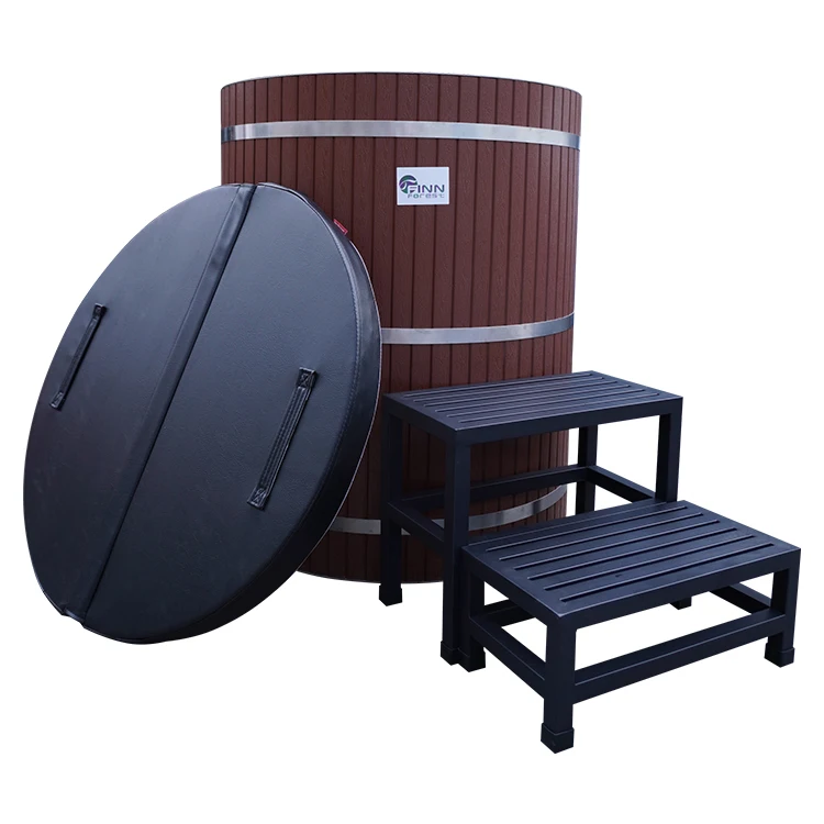 

Modern round Outdoor Swimming Plunge Pool Cold Plunge Ice Bath Tub with Chiller Recovery Function for Bathtub