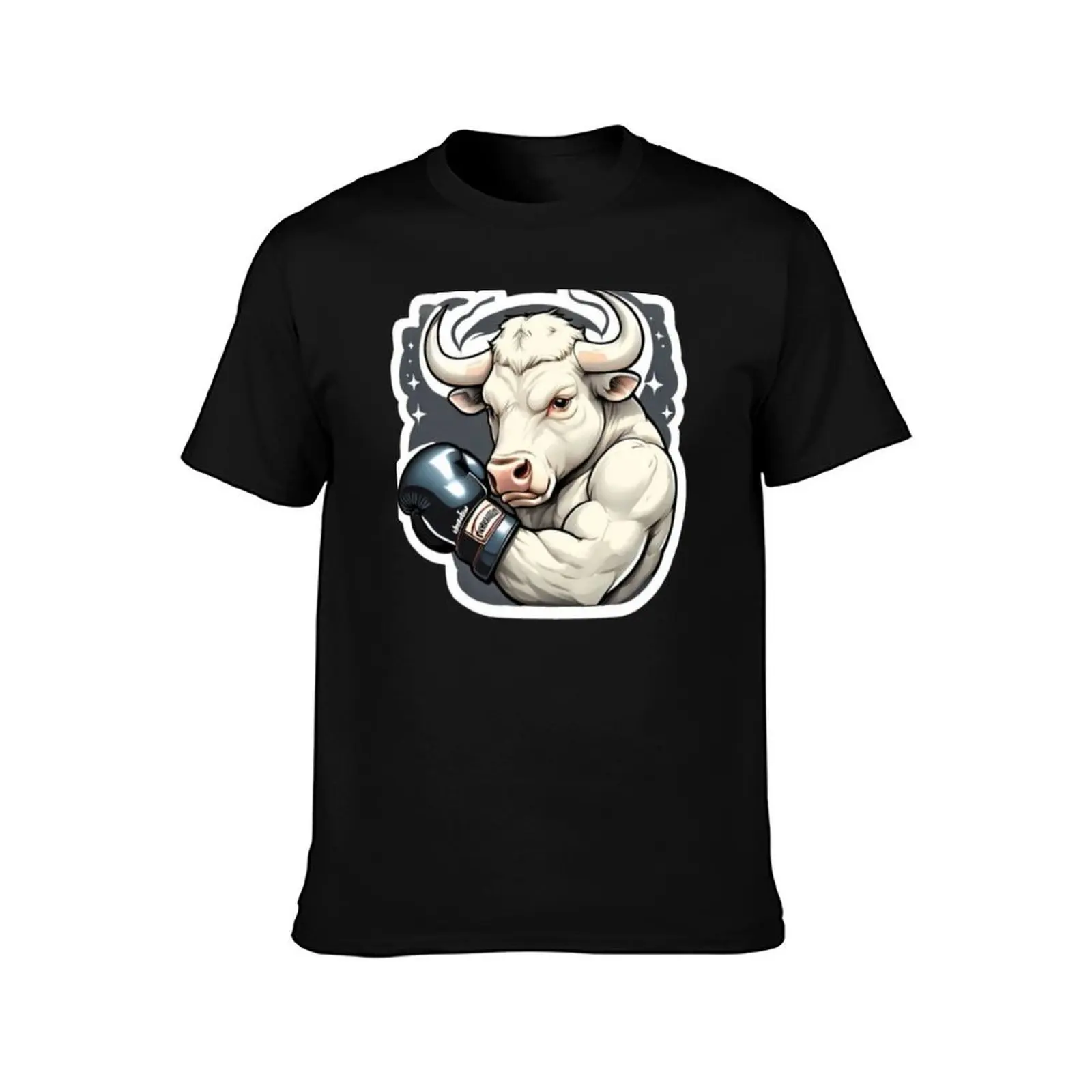 Boxing Bull T-Shirt High Elasticity Sports Tee Shirt