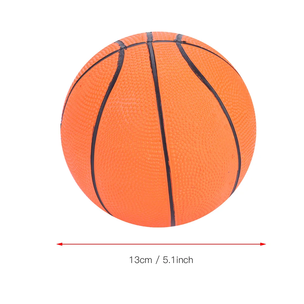 Barang Permainan Olahraga Bola Mini Karet Tiup Basket Anak Mini 13Cm