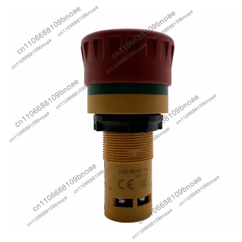 1 unidade de Interruptor de Parada de Emergência para Elevador, 1 Normalmente Aberto, 1 Normalmente Fechado, 2 Normalmente Fechados C2E-BVE11R BVE02R