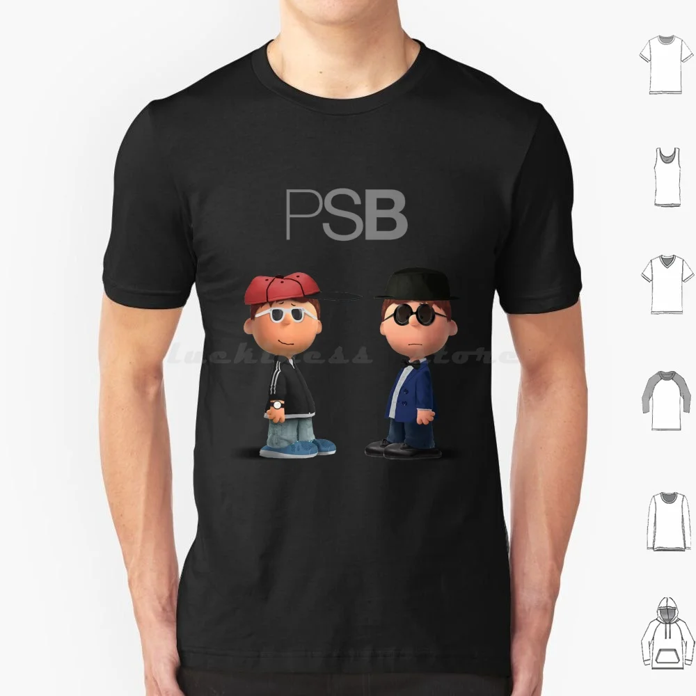Cartoon Psb Zipped Hoodie T Shirt Cotton Men Women DIY Print Pet Shop Boys Boys Music Pop Shop 80s Pet Eighties Synthpop Psb