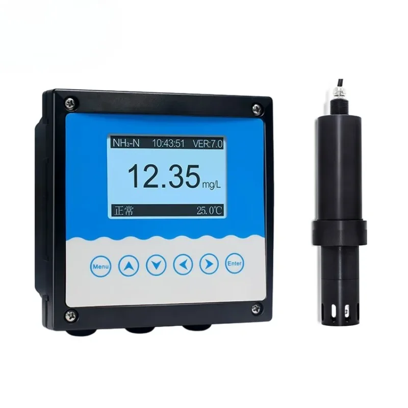 

Industry Online Nitrate Meter Ammonia Nitrogen Meter NH4 NO3 Sensor Analyzer for Water Sewage