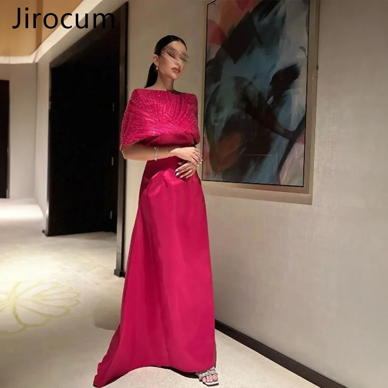 

Jirocum Sequin Evening Dress 2-Piece Backless Women's Gorgeous Party Prom Dresses Saudi Formal Occasion Gowns customized 2025