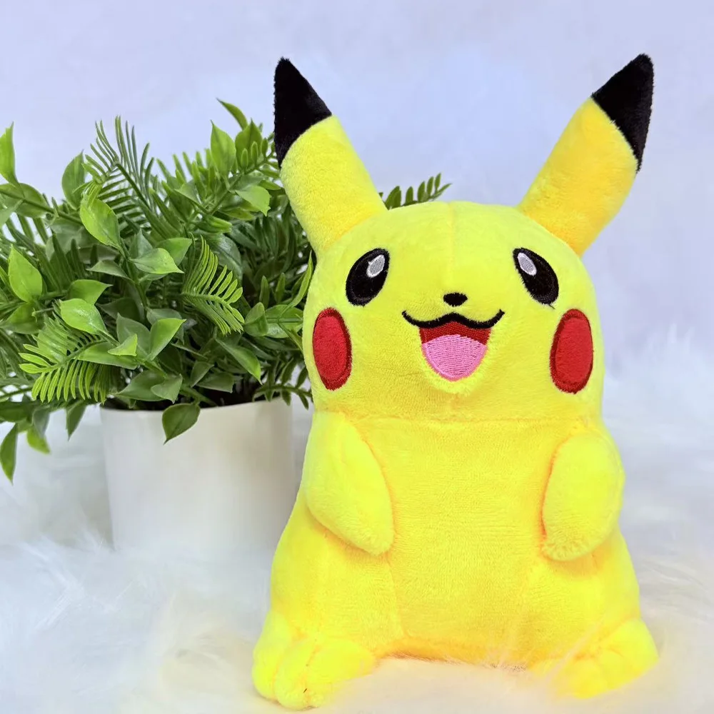 

20-25CM Pokemon Plush Dolls Pikachu Squirtle Charmander Bulbasaur Soft Stuffed Toys Kawaii Anime Kids Birthday Gift