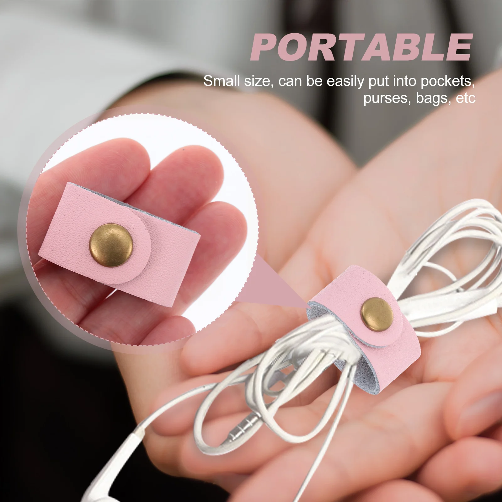 

16pcs Cable Winders Wrappers For Desktop Organizer Data Wire Winder Cord Management Tie Clips Headset Holders