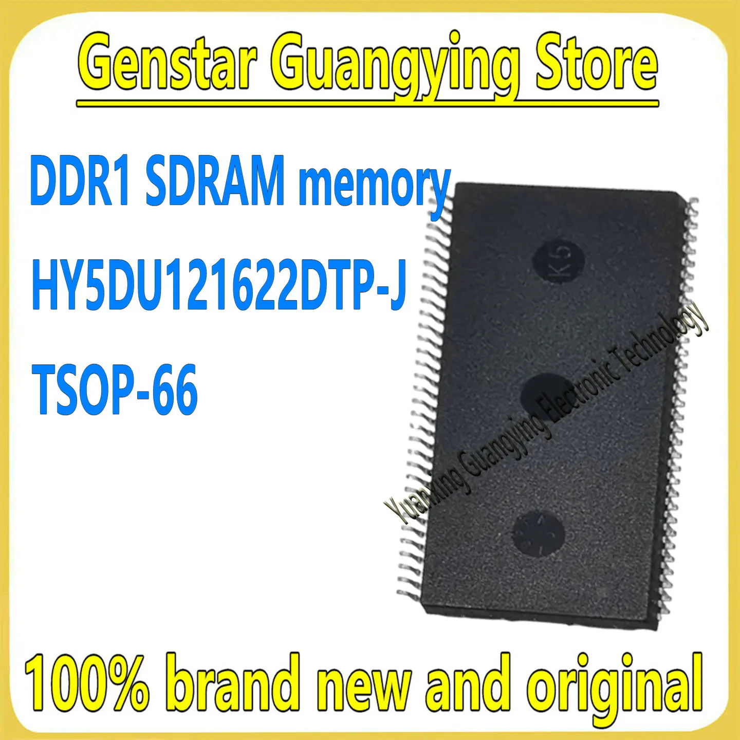(1 piece) HY5DU121622DTP-J TSOP-66 512 Mbit DDR1 SDRAM Memory Chipset 100% Brand New, In Stock DDR1 SDRAM Memory
