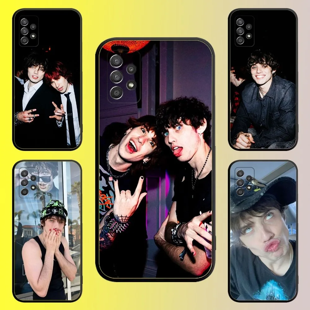 Jake Webber Johnnie Guilbert Carrington Phone Case For Samsung Galaxy A13,A21s,A22,A31,A32,A52,A53,A71,A80,A91 Soft Black Shell