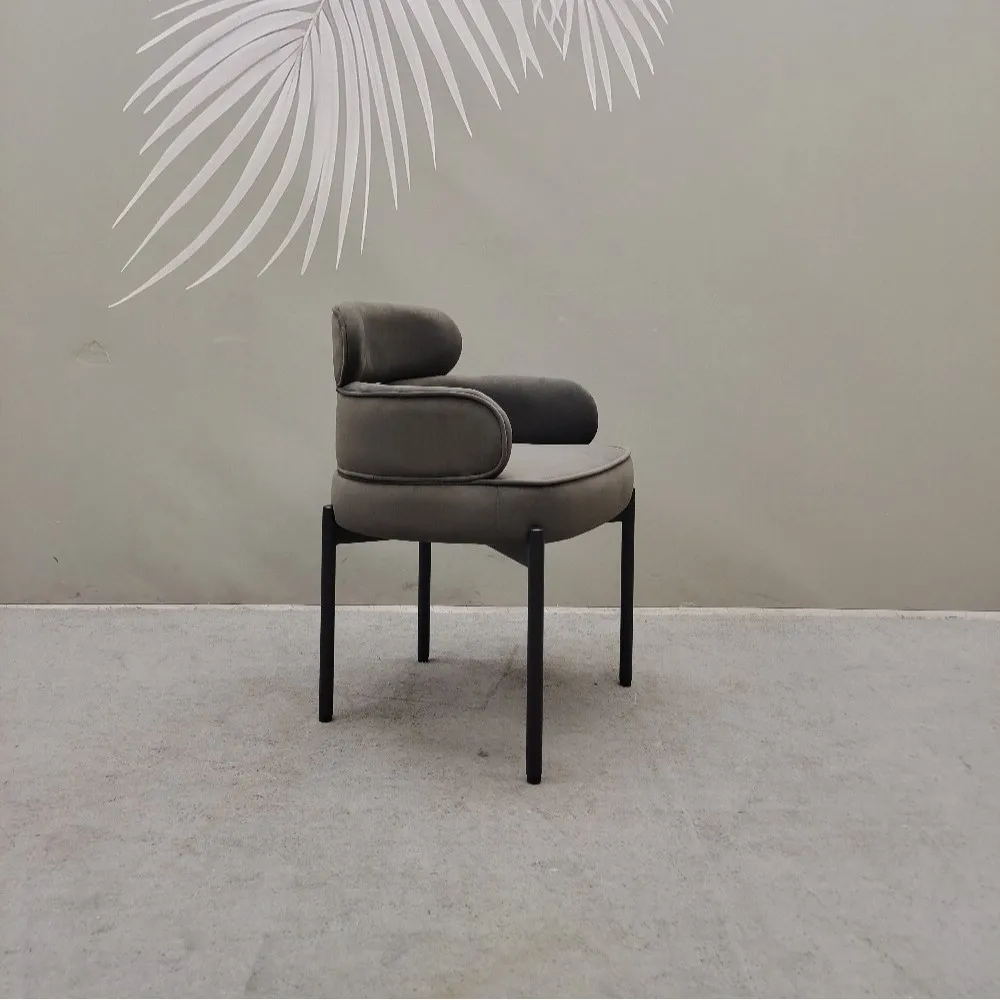 

Metal, skeleton, brown, restaurant style, light luxury, adult, with armrests, cafe, chair