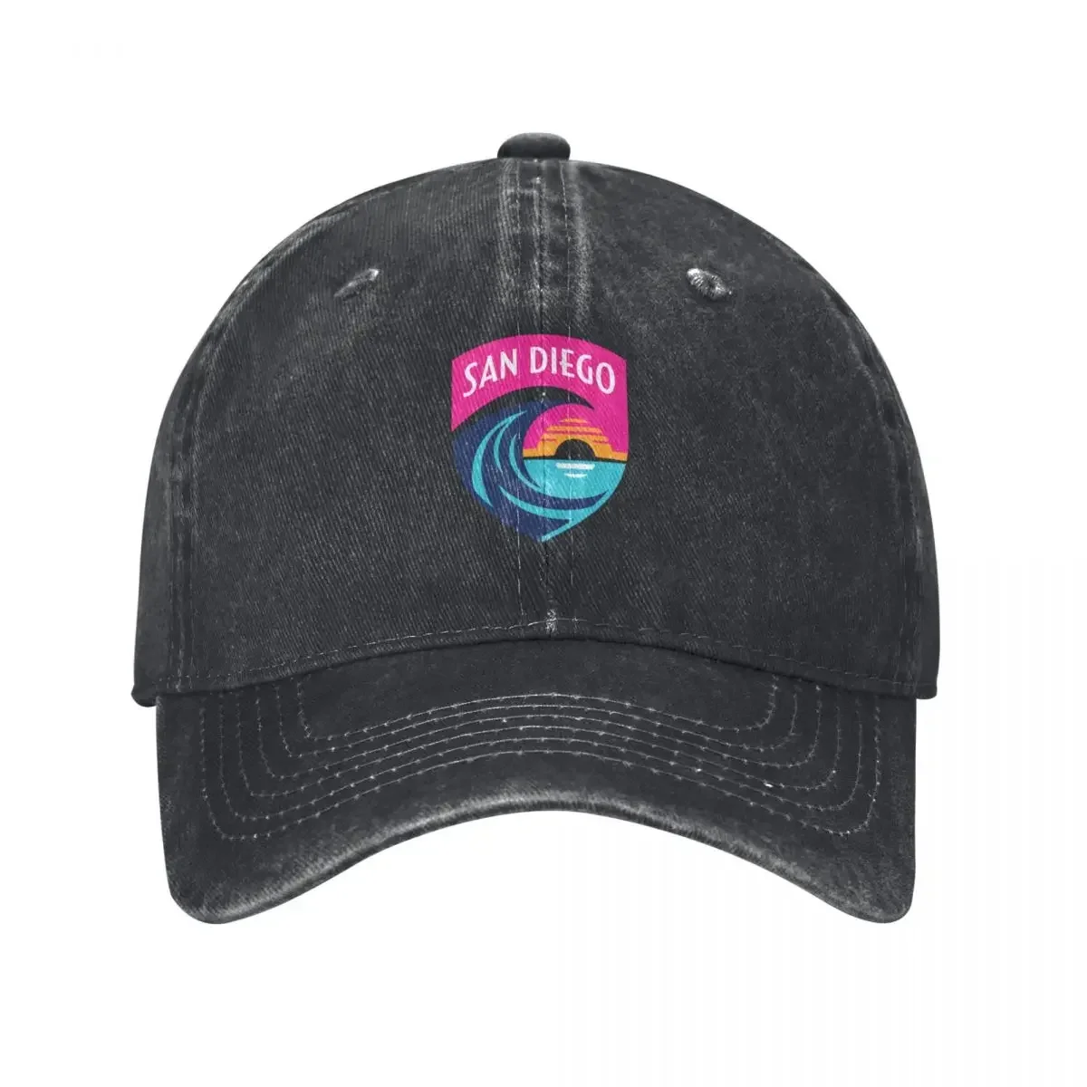 

SD Wave FC Soccer NWSL Baseball Cap Luxury Brand men's big size hat hats for men cute Men's Baseball Women's