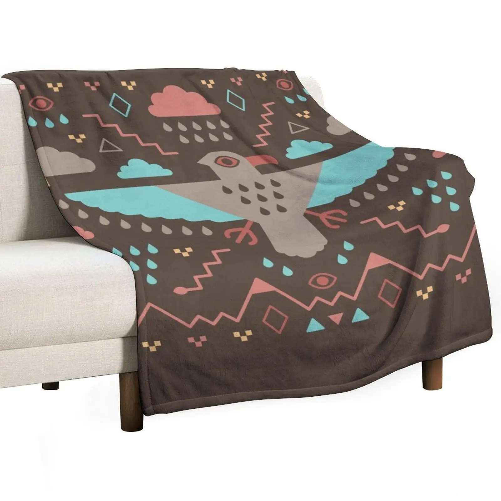 The Legend of Thunderbird Throw Blanket Luxury Designer Baby Furry Soft Blankets