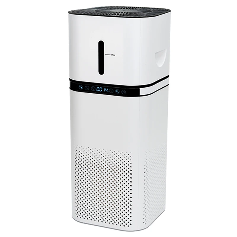2-in-1 Air Purifier and Humidifier with a 1.7L Water Tank; Removes Formaldehyde, Smoke, and Allergens; Quiet Operation