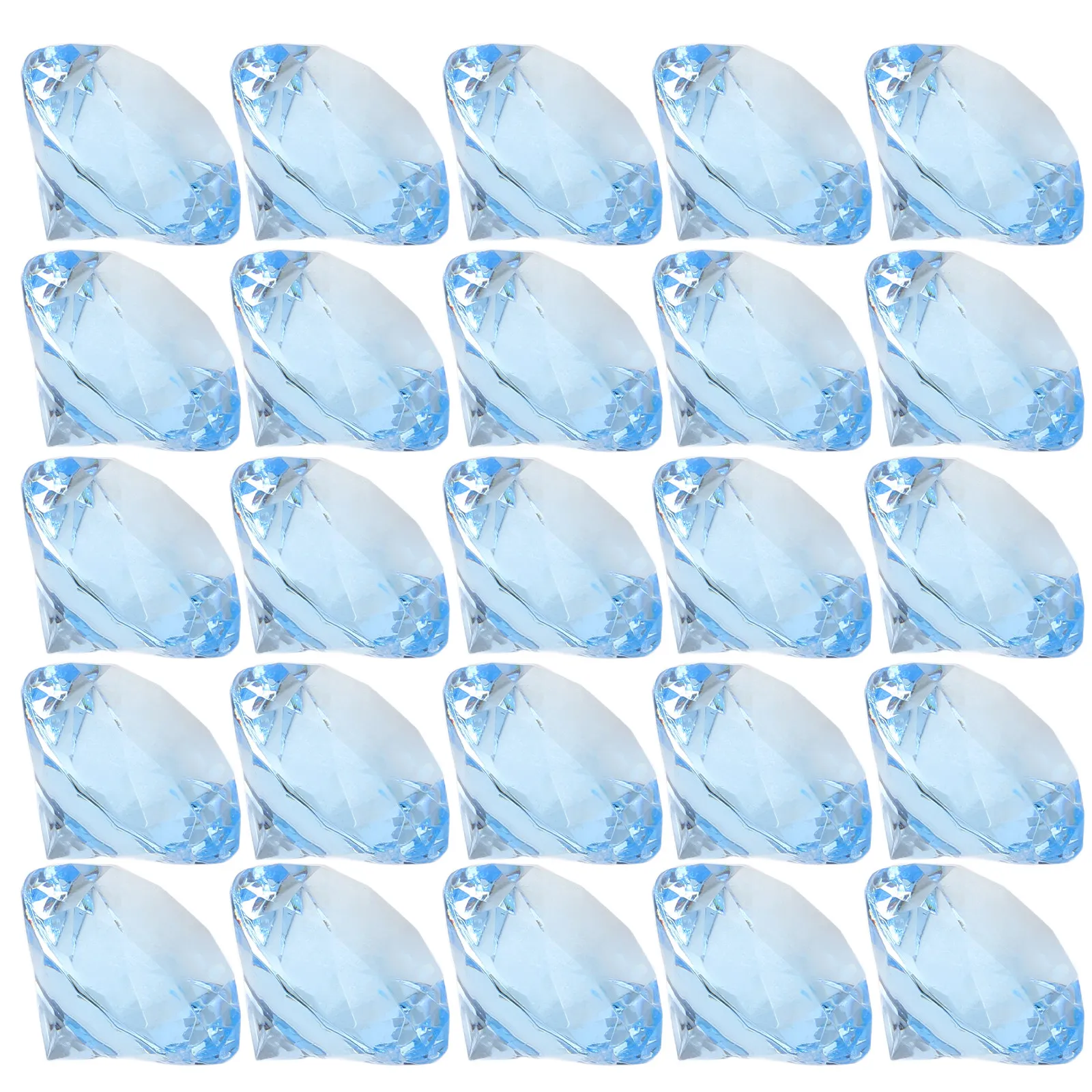 Crystal Diamond Beads Vase Filler – Wedding Table Scatter, Valentine’s Day & Holiday Decorative Gems (1 Pack)