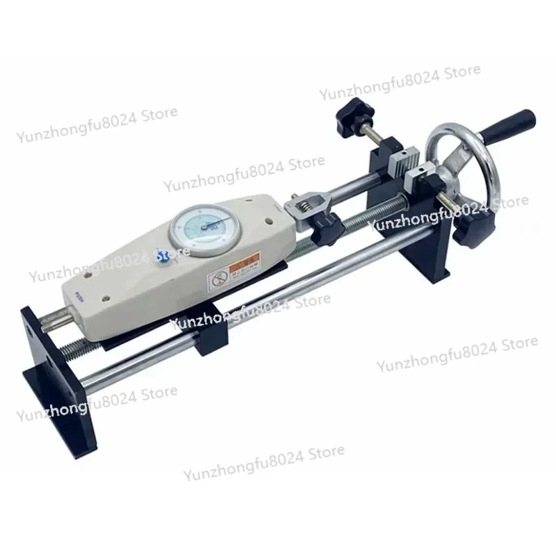 

Hand-Cranked Horizontal Force Gauge Test Stand Push-Pull Force Meter Spiral Rack 500N/50KG NEW