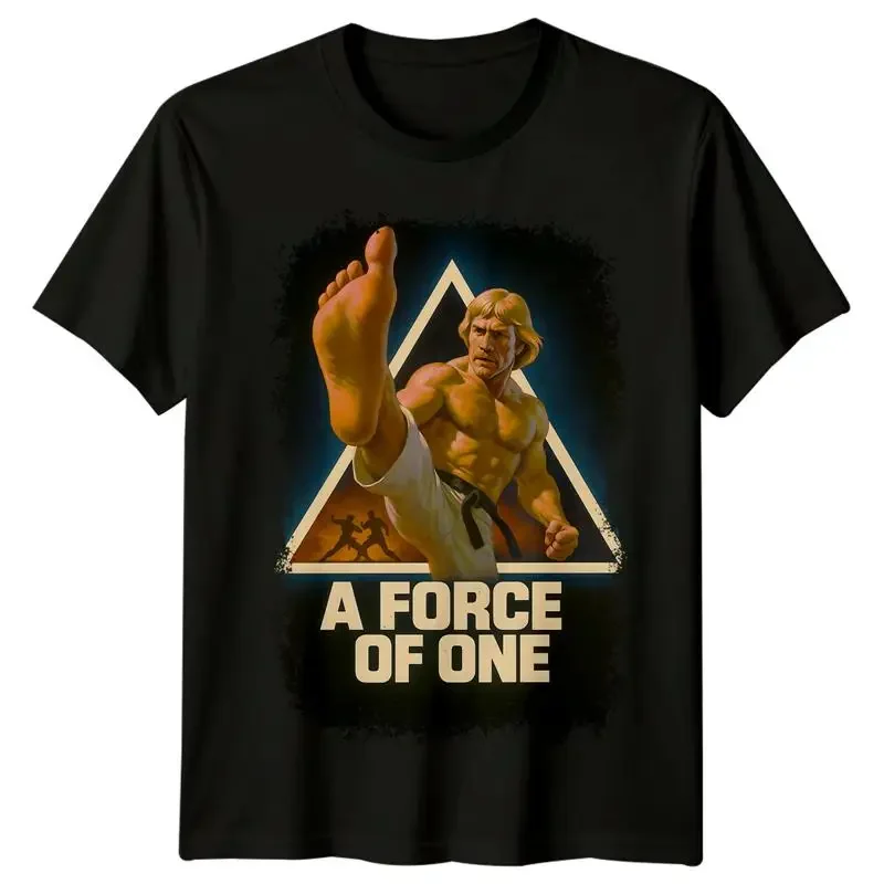A Force of One 1979 Movie Poster Inspired T shirt Retro 80s