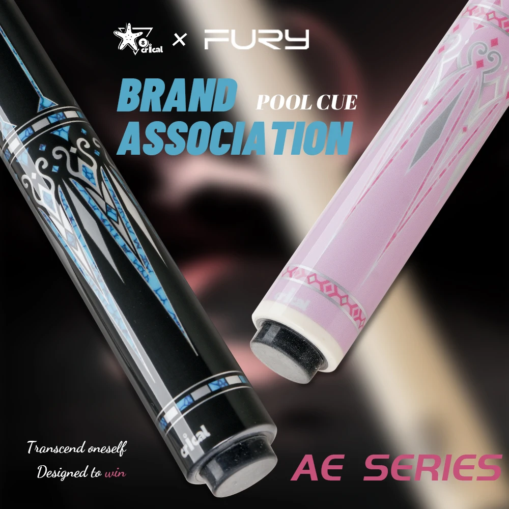 

FURY CRICAL Бильярдный кий с 10,5/11,5/12,5 мм 3/8x10 шарнирный профессиональный бильярдный кий для бильярдного кия