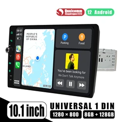 Radosny najnowszy 10-calowy System samochodowy 2.5D po wprowadzeniu na rynek System Android Radio Stereo uniwersalna głowica nawigacja GPS bez podzielony ekran 2Din