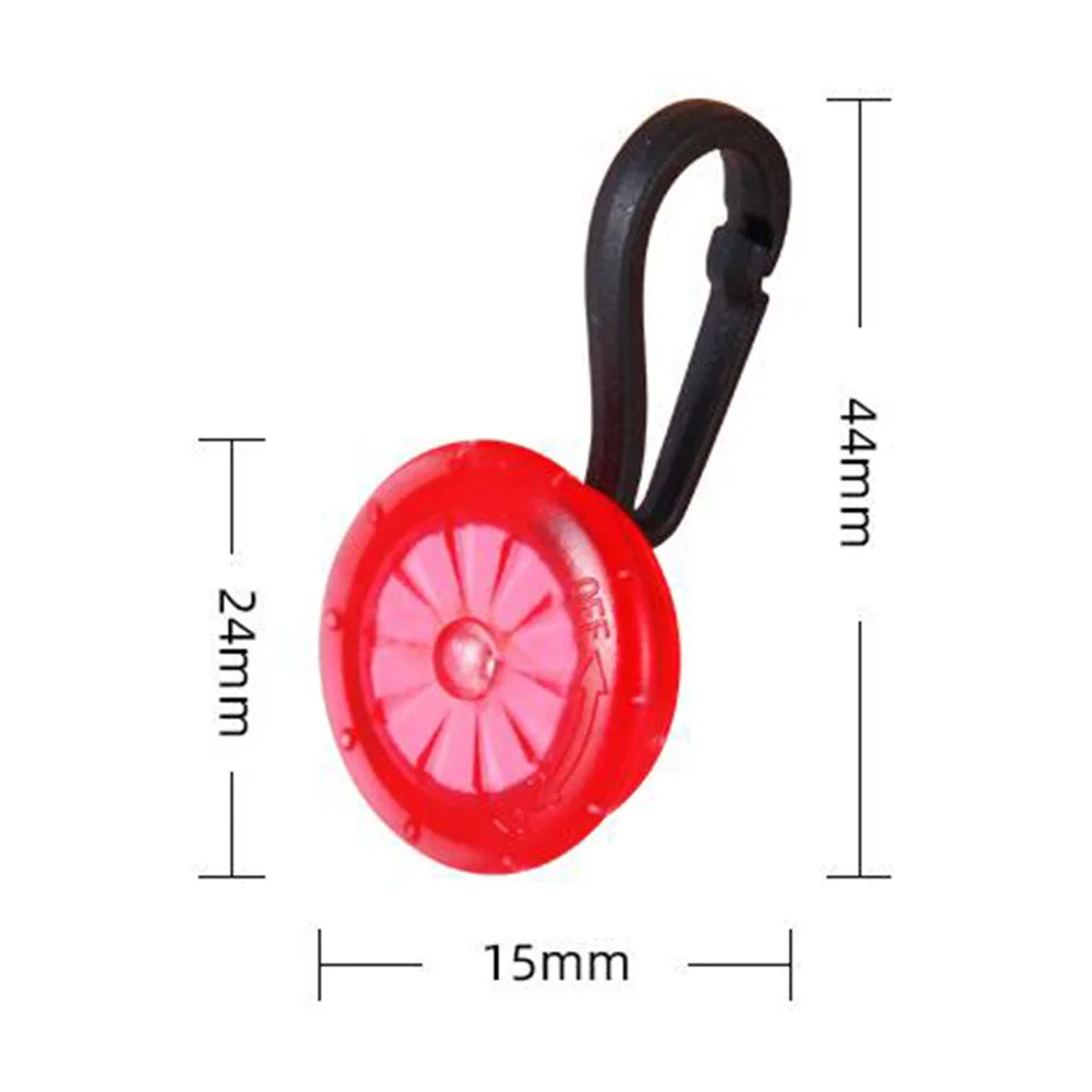 

2Pcs Mini LED Bright Safety Lights Clip on for Backpack Luggage Reflective Night Outdoor Sports Running Visibility