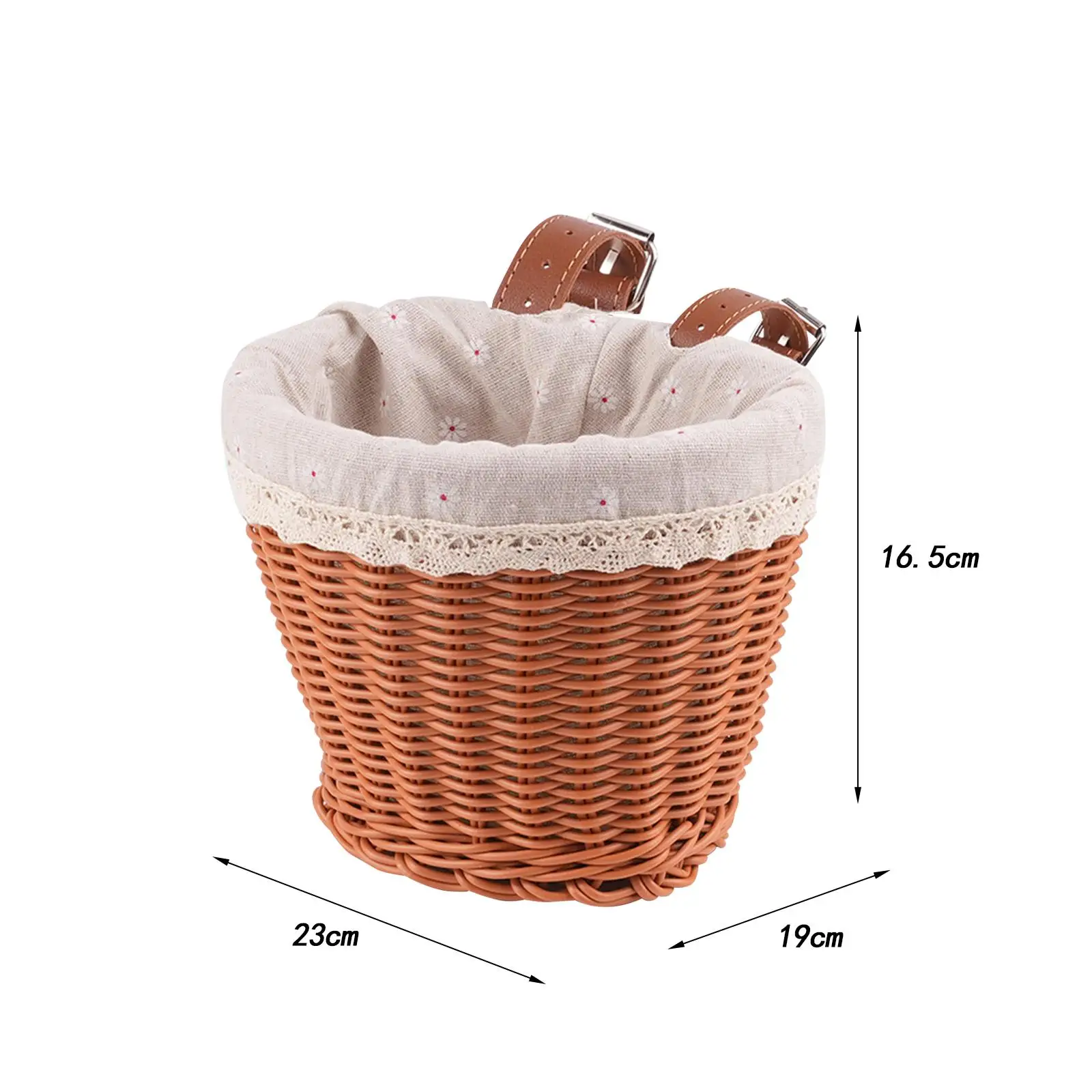 Bike Basket Liner Trike Basket Woven Liner Replace Comfort Bike Accessories Cover Front Bike Basket Liner for Tricycle