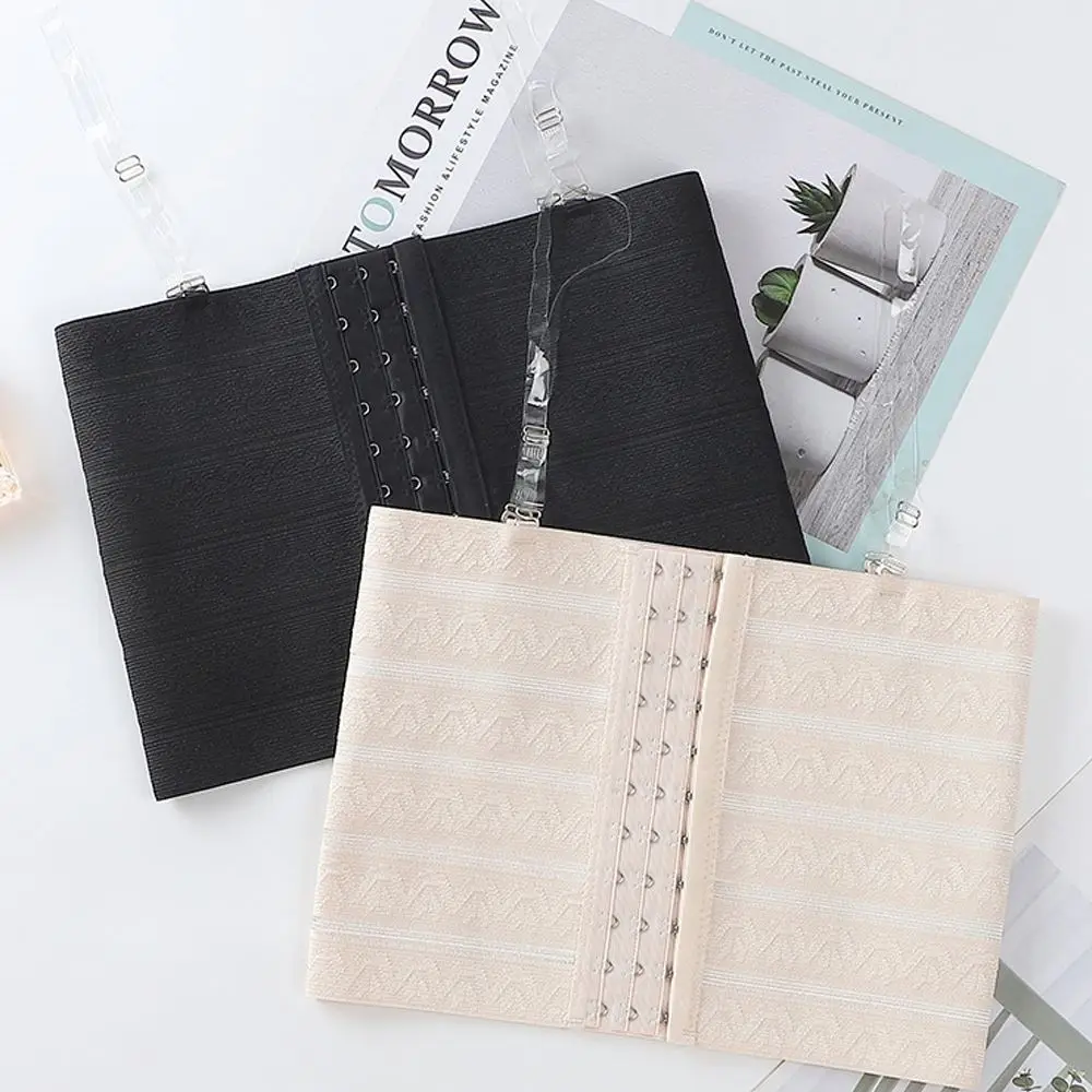 슬림하고 편안한 스트랩 짧은 버클 셰이퍼웨어 조끼, 가슴 바인더, 여성 코르셋, 톰보이 브라 