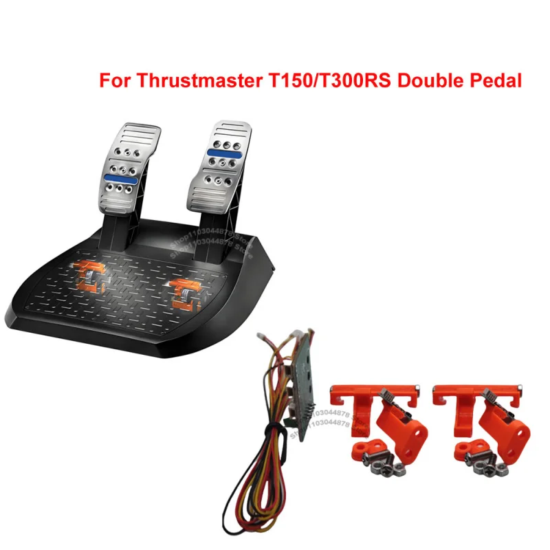 Модификация педали для имитации гоночной игры, датчик Холла для Thrustmaster T150 T300RS, аксессуары для модификации двойной педали