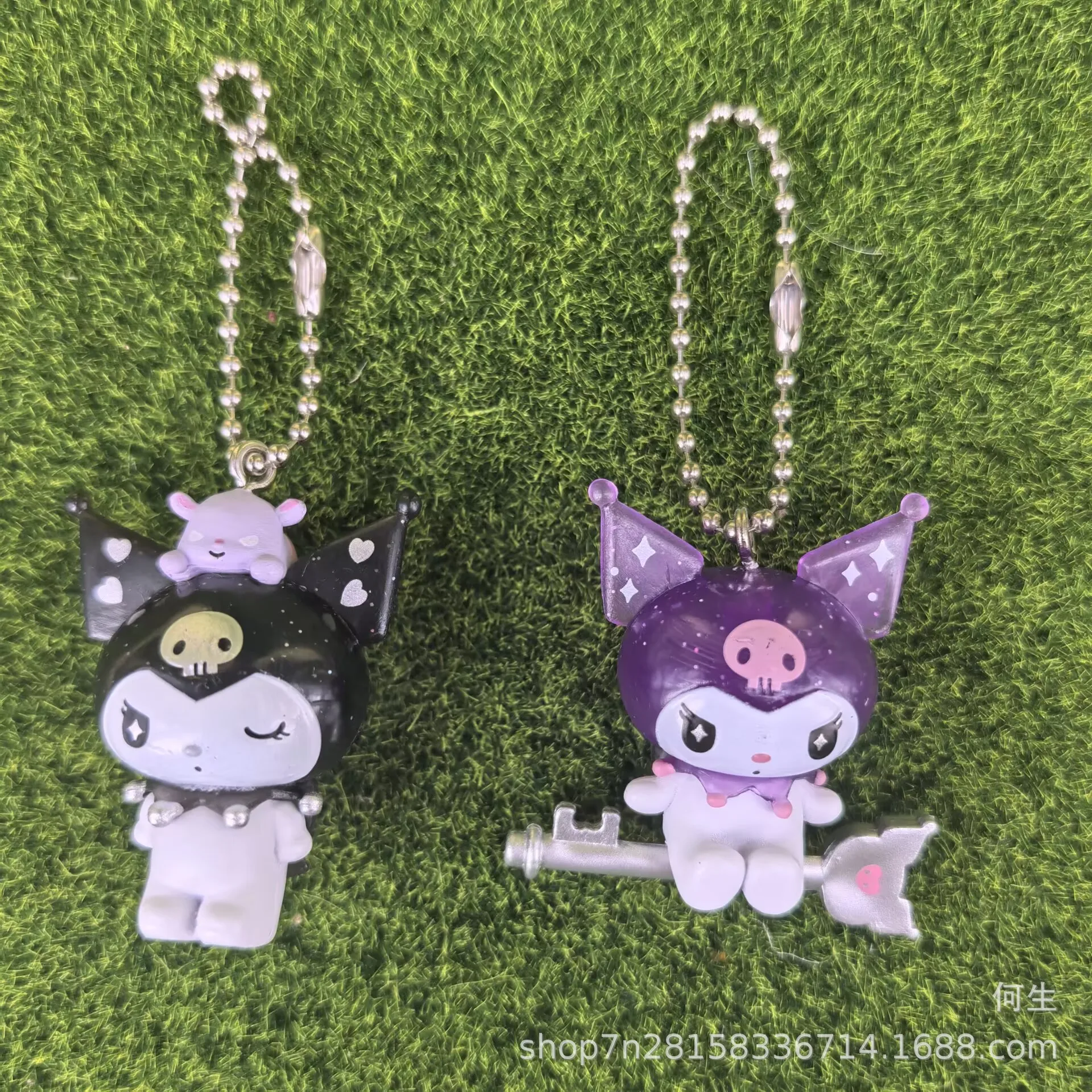 Sanrio Kuromi Dunkle Magie Themen-Maskottchen Schlüsselanhänger Mystery Blind Box Geschenke Spielzeugmodell Anime-Figuren Sammelornamente – Detail 10
