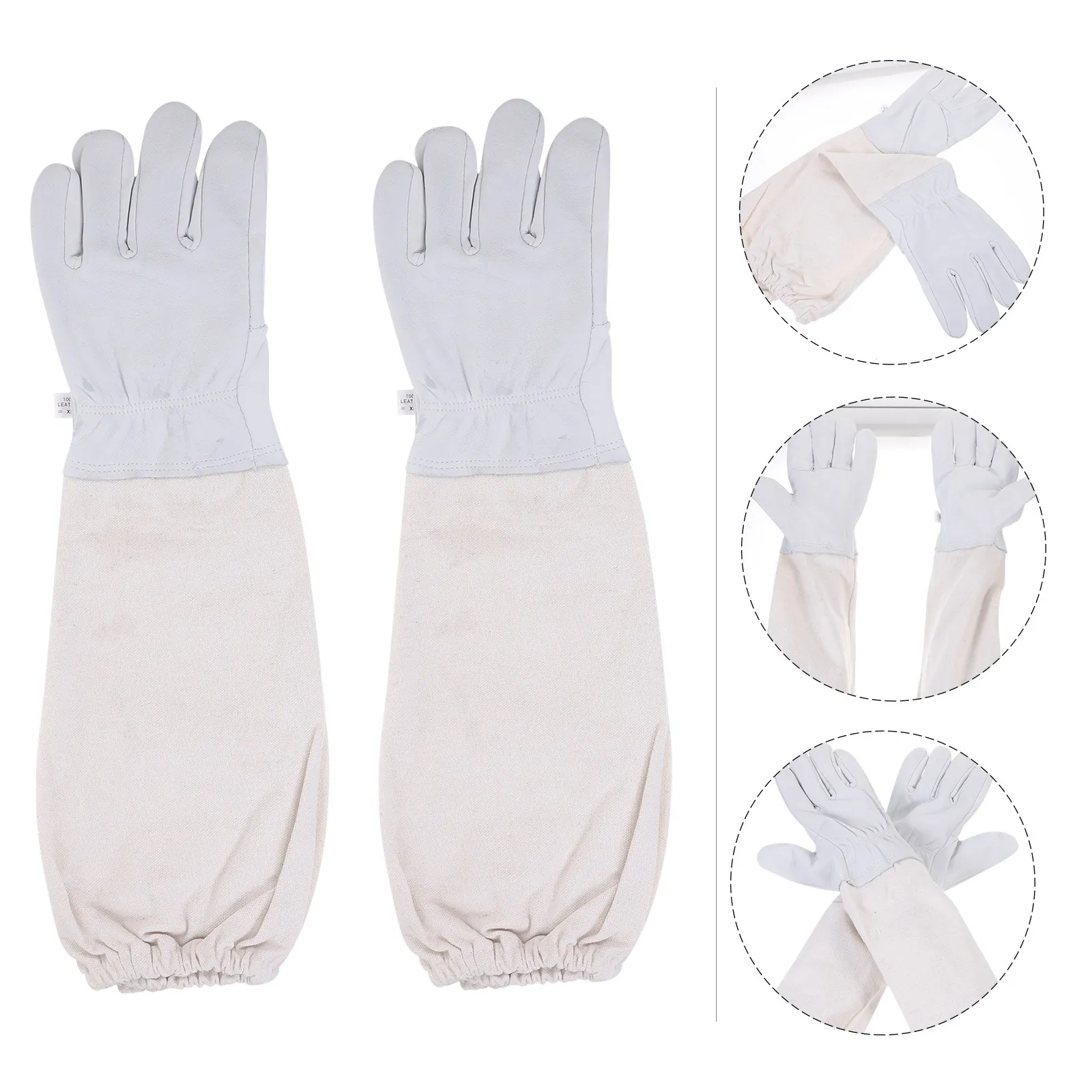 Premium Beekeeping Gloves – Tough, Lightweight Protective Work Gloves for Sensitive Handling & Oil-Free Contact