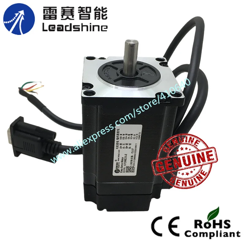 Imagem -03 - Genuine Leadshine Cl1507 Motor Drive Loop Fechado Stepper Motor Especial para Máquina Máscara Baixo Ruído de Vibração 57cme23-z 2.3 N.m