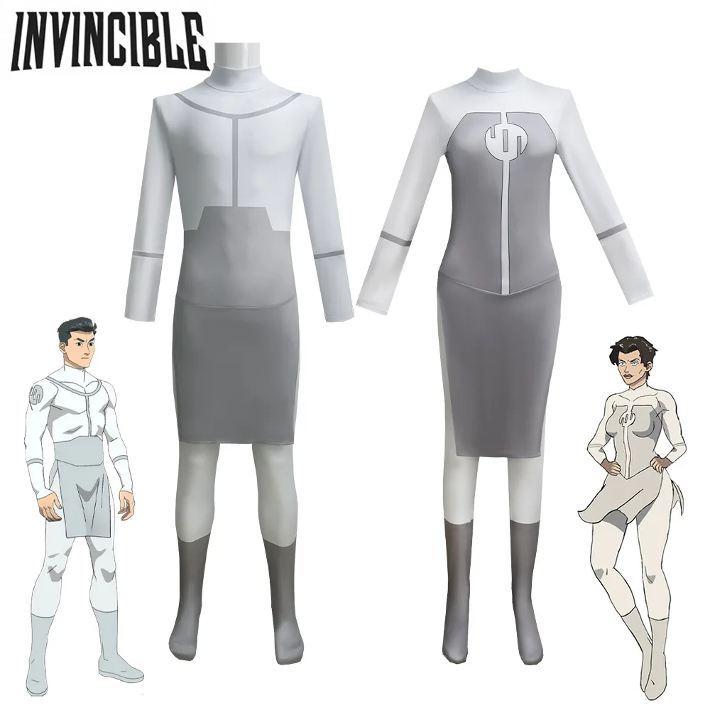 

Viltrumite Conquest Cosplay Anissa Invincible Costume Men Women Carnival Dress Up American Animation Fighting Jumpsuit Halloween