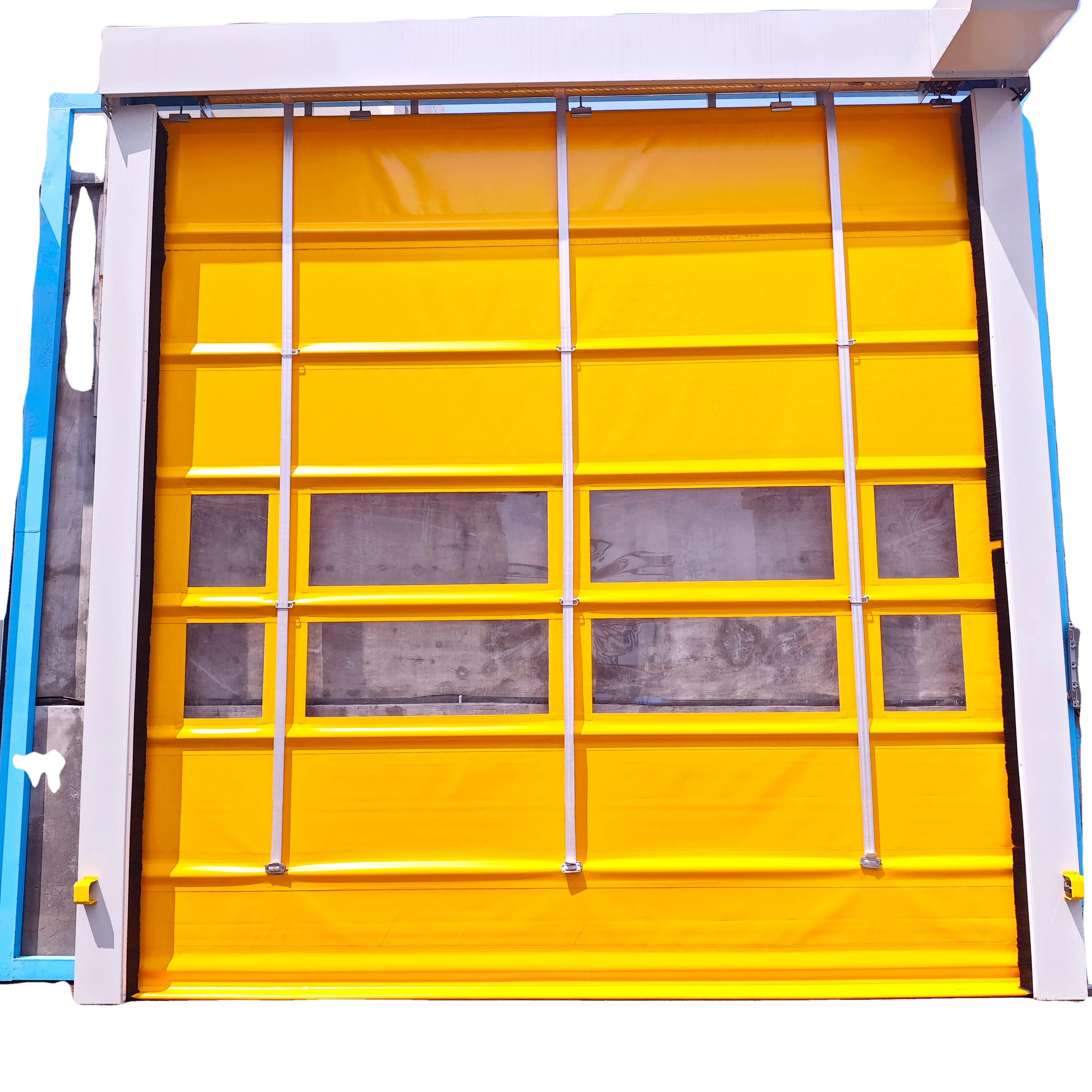 Modern PVC Electric Rolling Shutters For Workshop Waterproof Finished Surface-Factory Direct Sale
