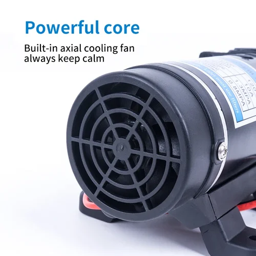 Imagen 2 del producto 12V 24V 100W 120W 10L/Min agua de alta presión diafragma bomba autocebante rociador lavado de coches