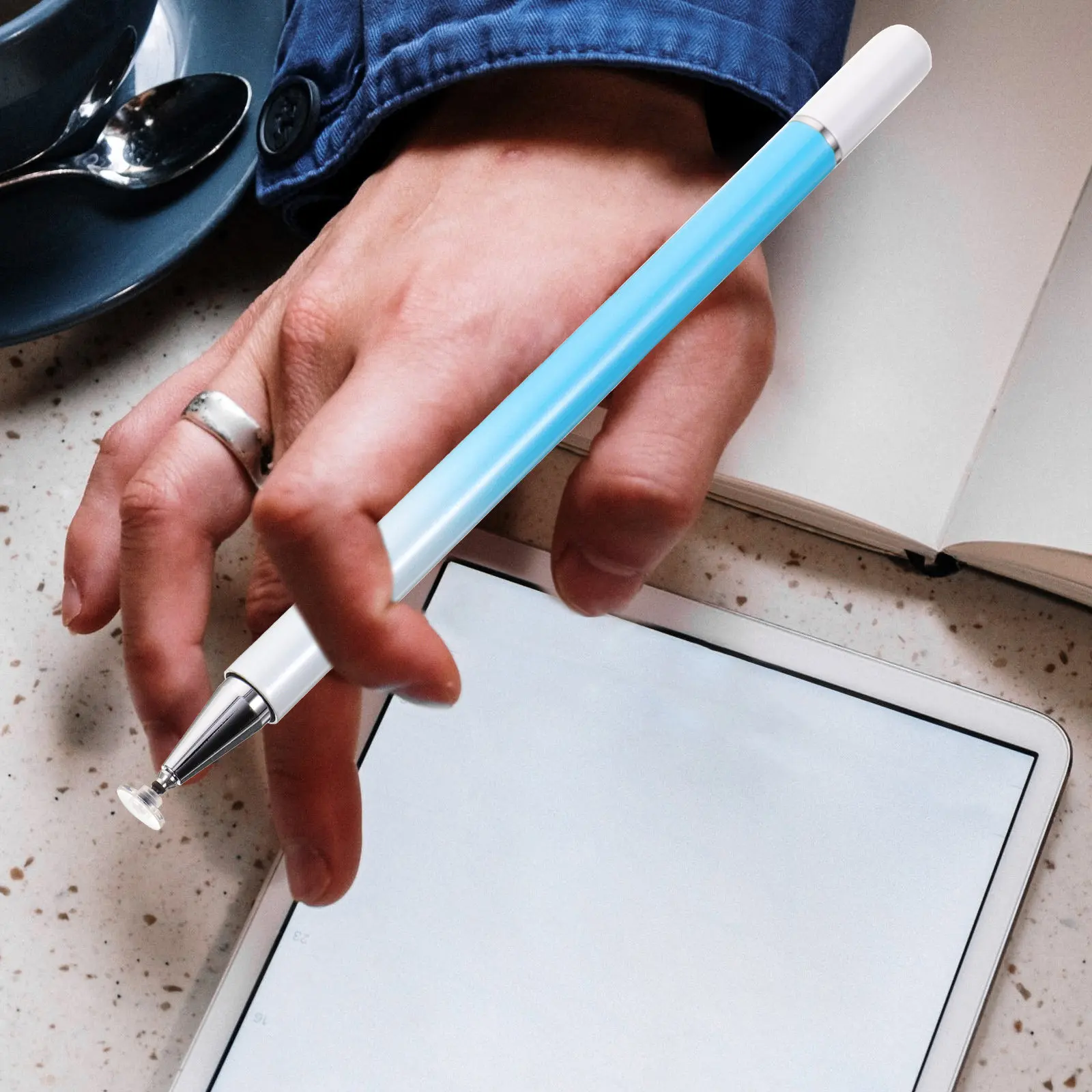 

High Sensitivity Metal Stylus Pen for Phone and Tablet Smooth Responsive Touch Experience Portable Lightweight Design Universal