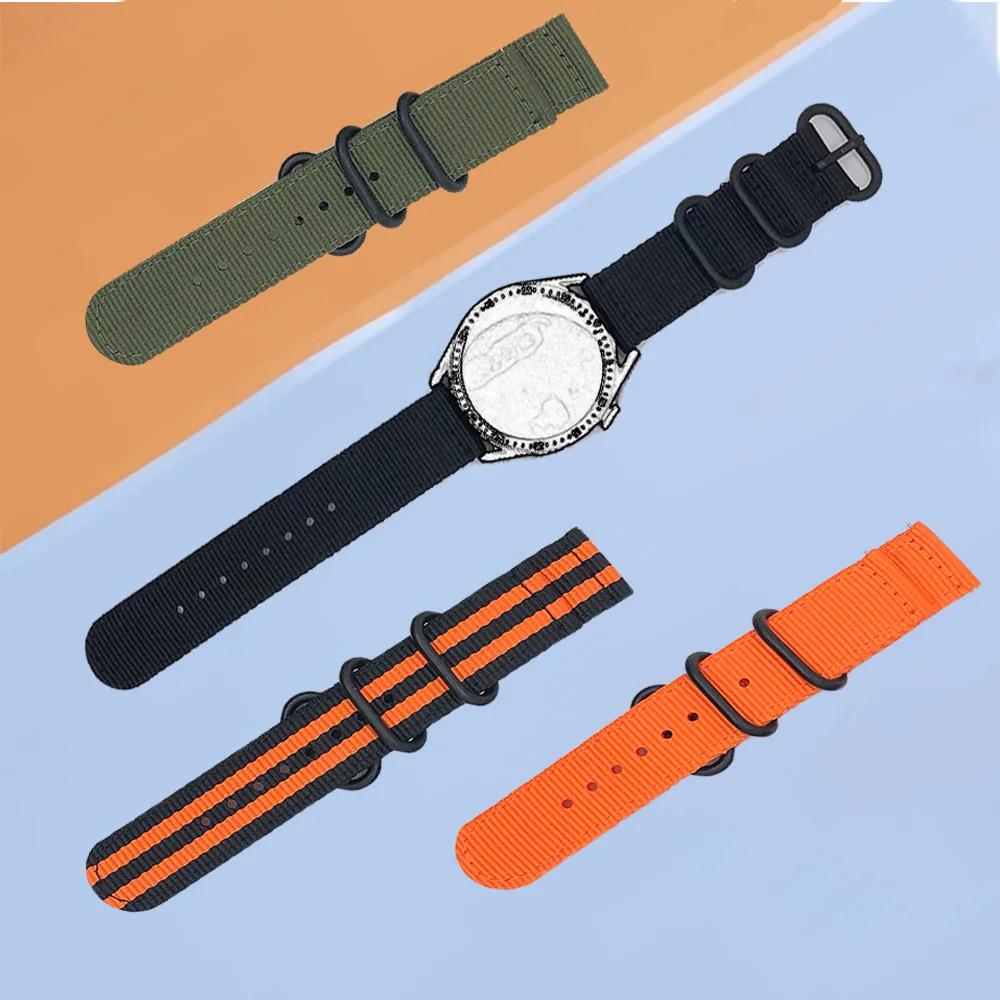 20 22MM Nylon Watch… - image