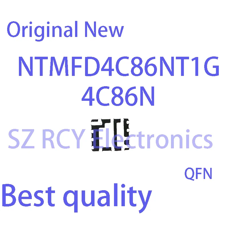 (2-5 PCS)NEW NTMFD4C86NT1G NTMFD4C86N 4C86N QFN IC Chip electronic