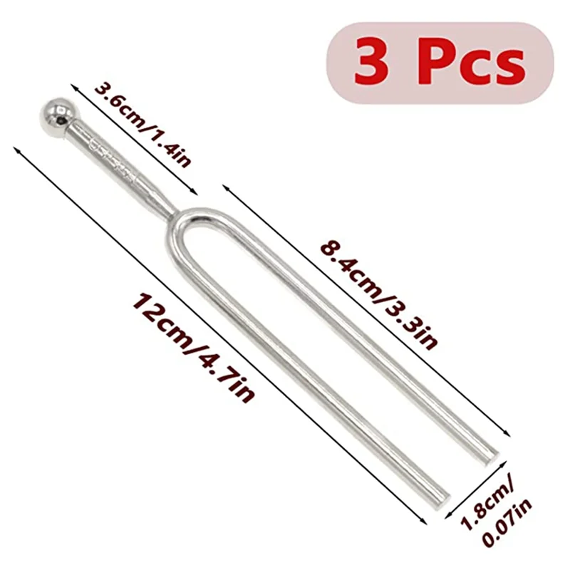 440 Hz Tuning Fork, Standard Pitch a Tuning Fork Set for Guitar Violin Tuning, Music Tuning Accessories