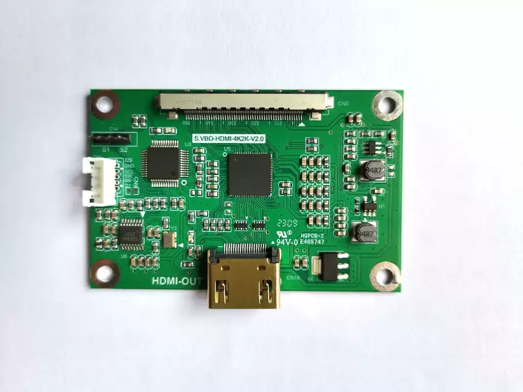 V-by-One to HDMI adapter board VB1/VBO to HDMI output supports single/dual split drive 4K/1080p