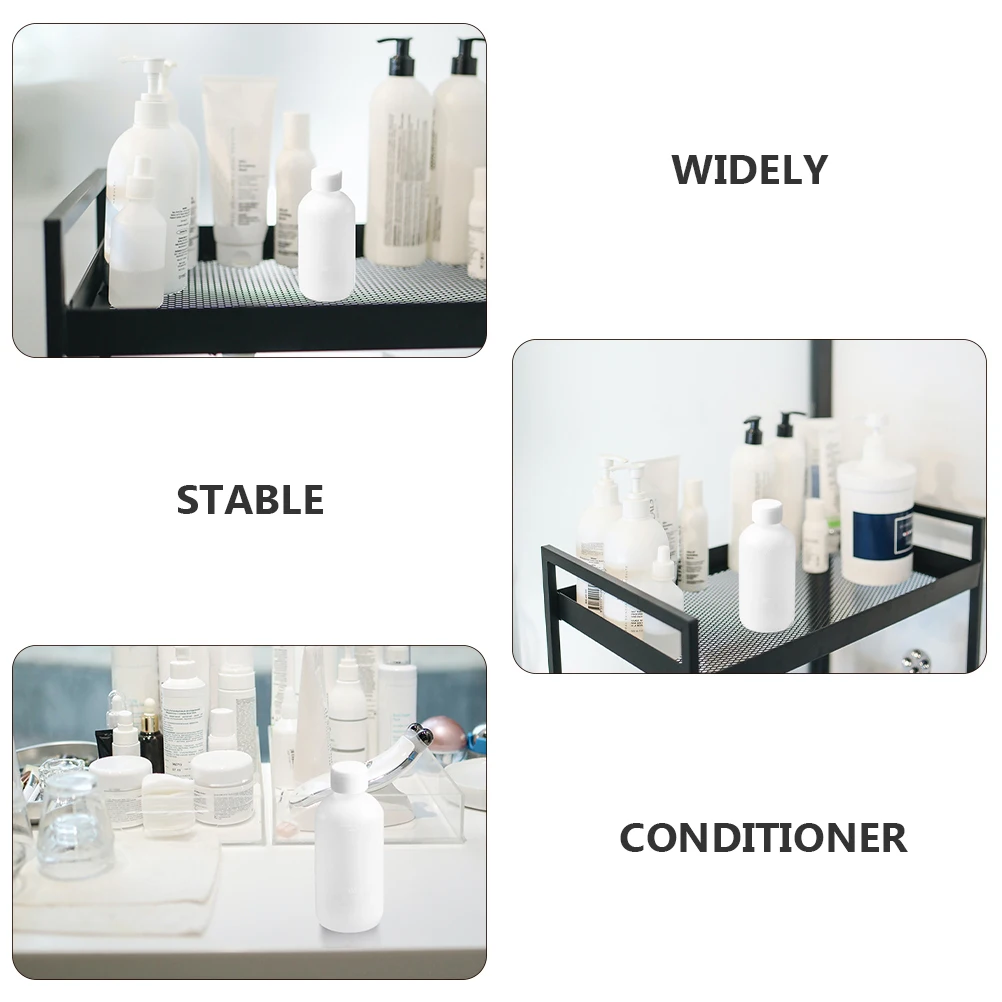 15Pcs Chemical Reagent Bottle Leakproof Design Stable Base Storage Bottle for Lotion Water Shampoo Sample Sealing and Laboratory