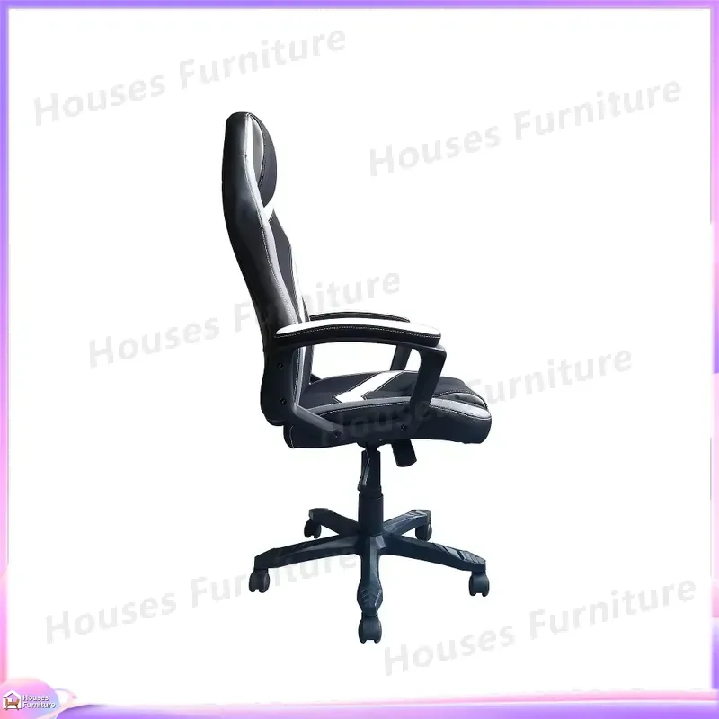 Ergonomic Office Gaming Chair High Back Recliner Adjustable Height Foldable Computer Desk Seat Durable Nylon Metal Frame