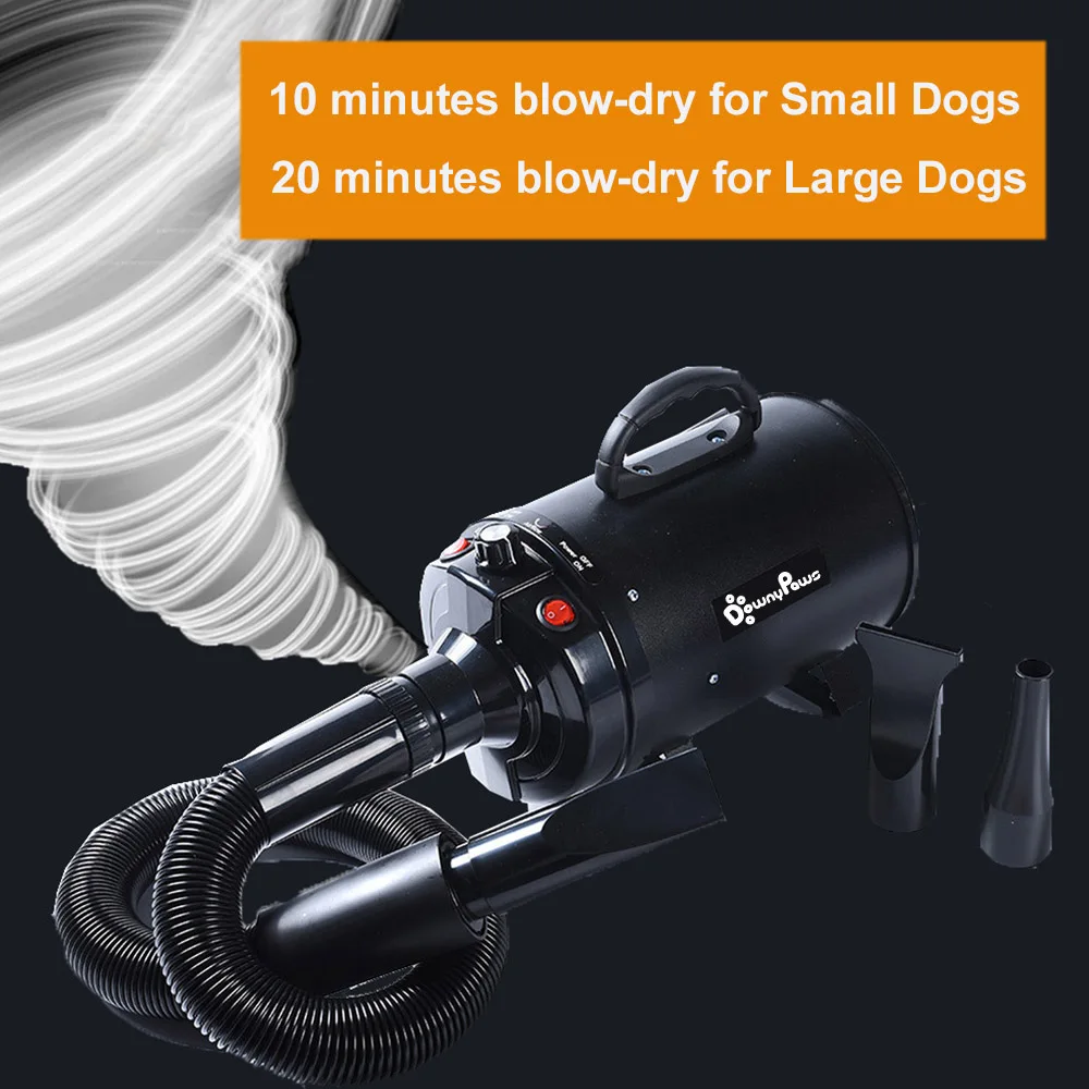 2200W Power Hair Dryer For Dogs ,Pet Dog Cat Grooming Blower Warm Wind Fast Blow-dryer