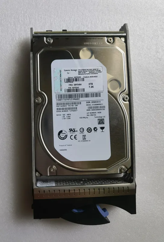 

59Y5484 59Y5536 2TB 3.5' SATA-FC DS4700 DS5020 hard drive hdd