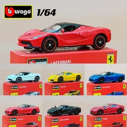 Bburago 1:64 Ferrari F12 TBF F40 F50 LaFerrari Alloy Sports Car Model Simulation Diecast Metal Toy Vehicles Car Model Collection