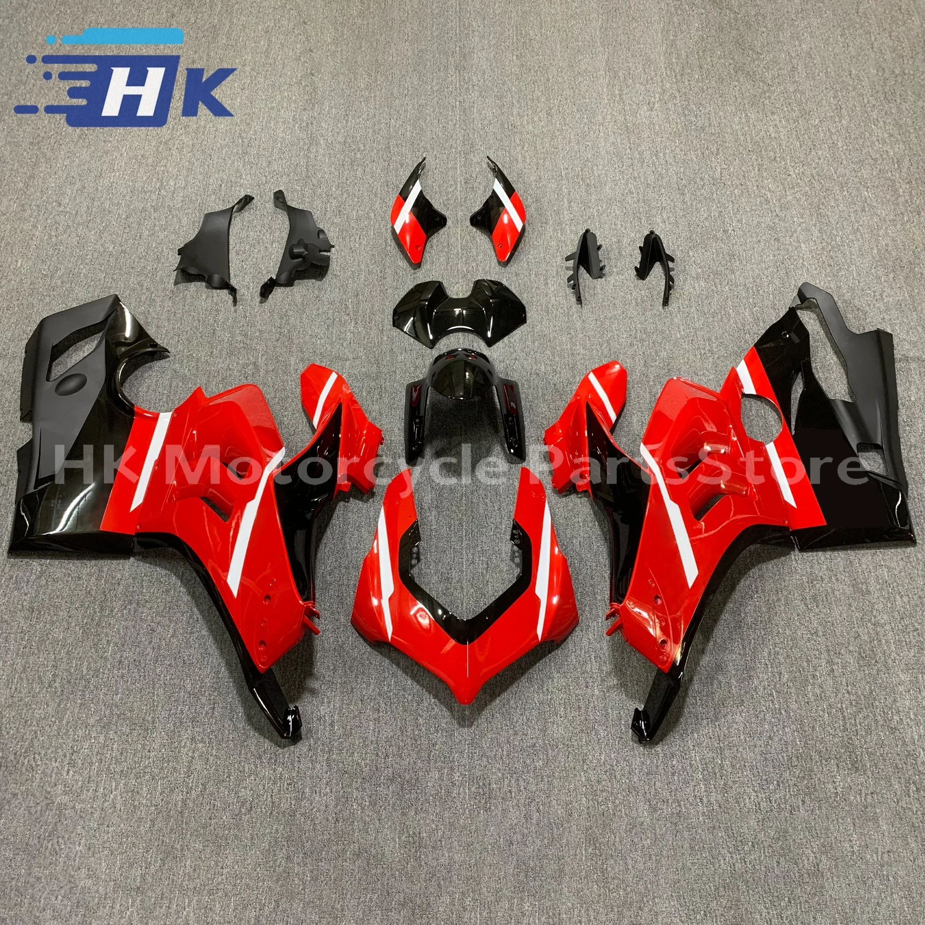 

New ABS Motorcycle Full Fairings Kit Fit For Ducati V4 V4s V4r 2020 2021 2022 20 21 22 Bodywork Set Custom