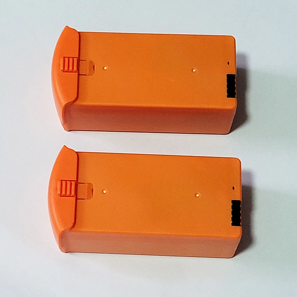 1PCS/2PCS LSRC S6S Mini Drone LS-S6S Original Battery Spare Part 7.4V 1600mAh Lipo Battery Accessory Orange Color