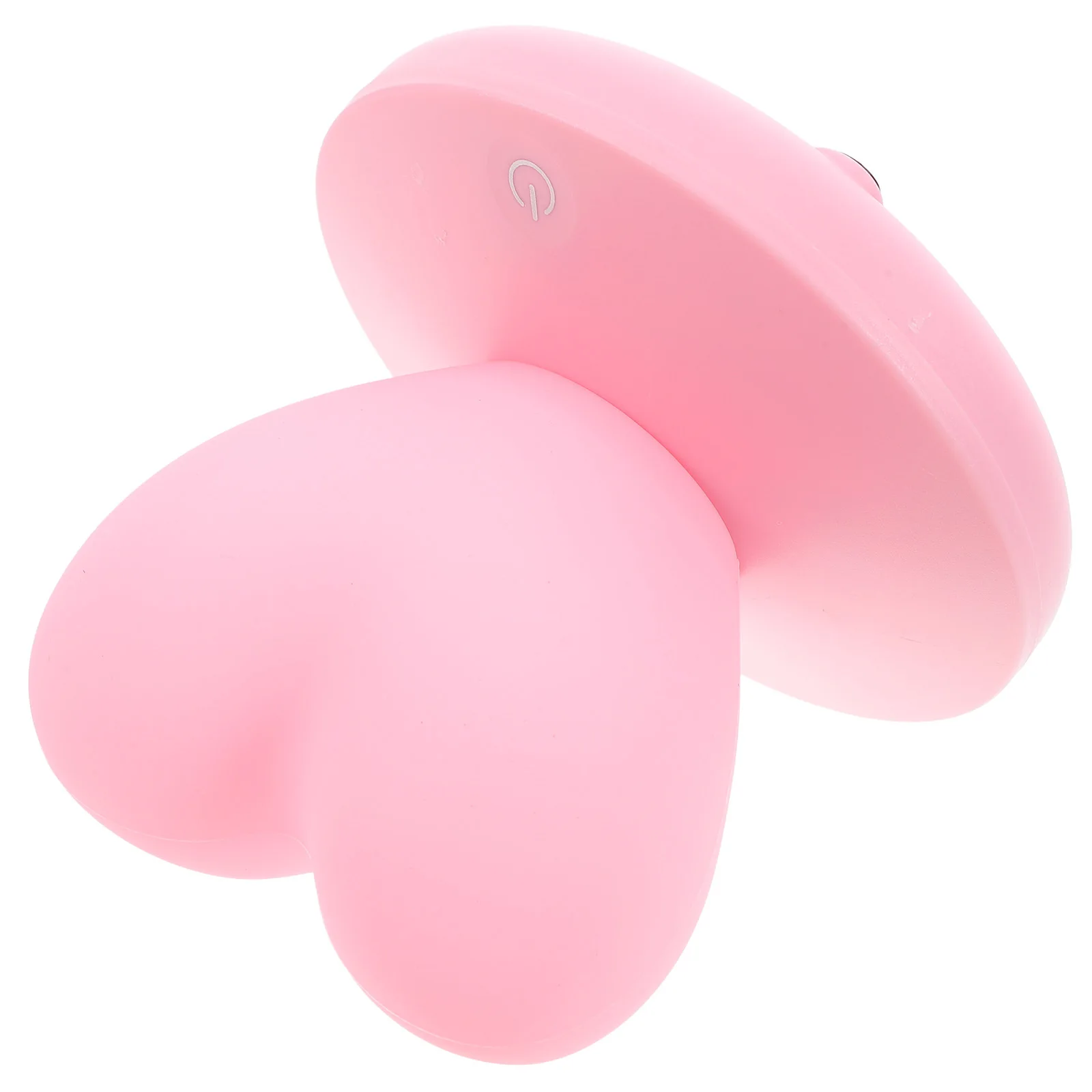 Touch Sensitive Heart Shaped Night Light Usb Rechargeable Warm Led Lamp For Bedroom Decorative Bedside Table Light
