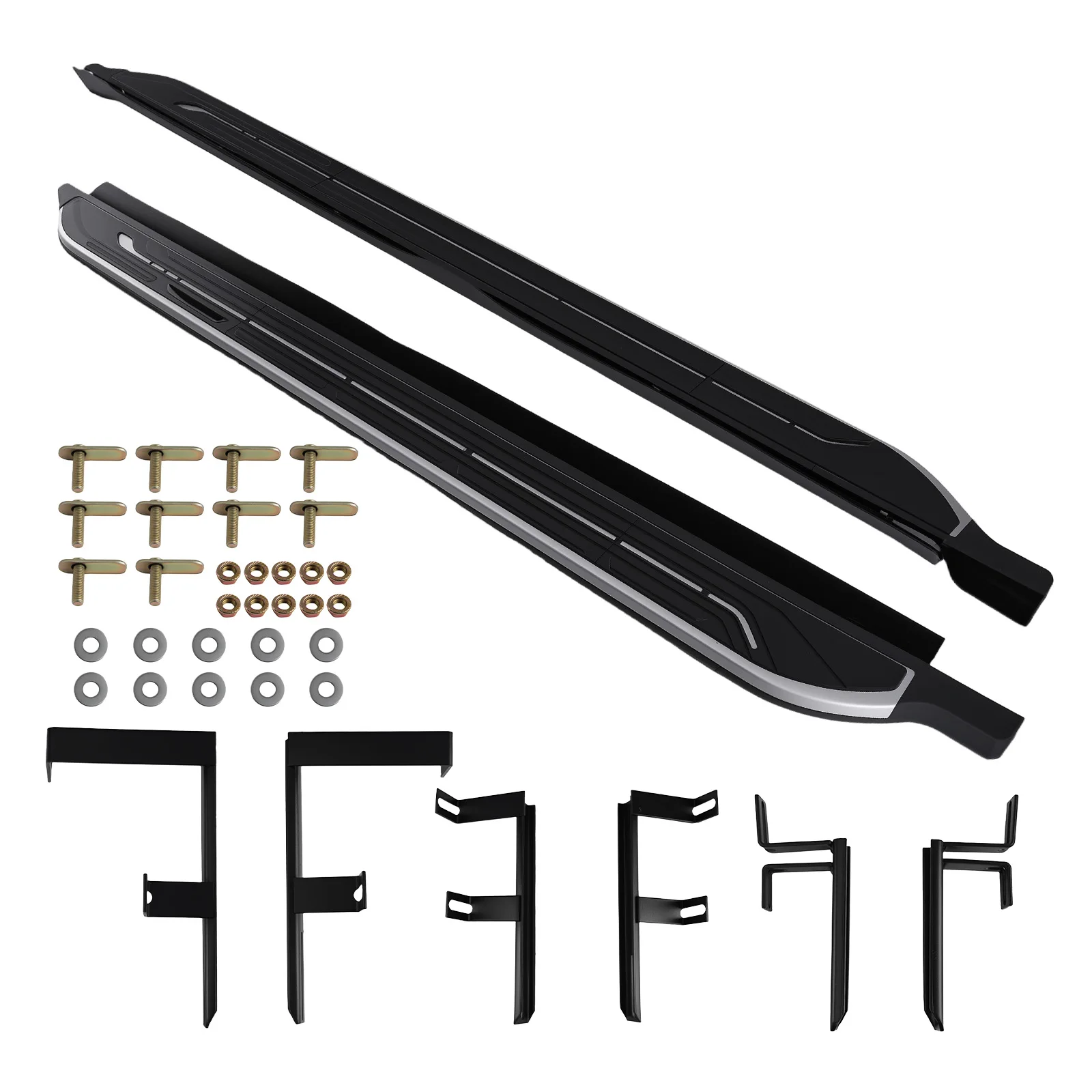 Step Rails Running Board for KIA SPORTAGE NQ5 2021+ Black Step Bars Aluminum